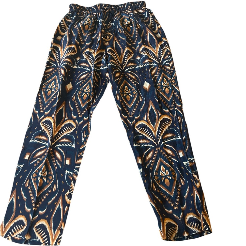 Farm Rio Pineapple Ikat Pants Size S